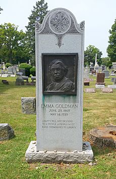 Emma-Goldman-Grave-Forest-Home-Cemetery-Il