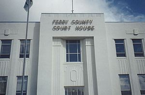 Ferry County Courthouse in Republic