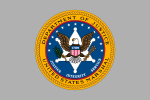 Flag of the United States Marshals Service (variant)