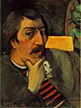 Gauguin Autoportrait à l'idole