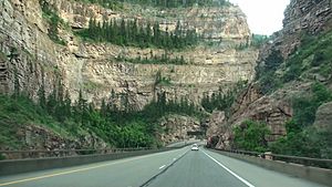 Glenwood Canyon highway
