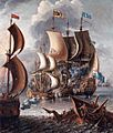 Laureys a Castro - A Sea Fight with Barbary Corsairs