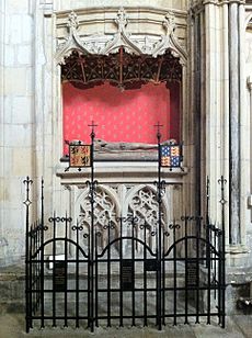 Memorial to Prince William of Hatfield (Yorks) in York Minster