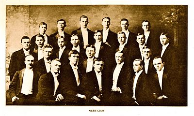 Miami University Men's Glee Club 1907