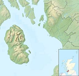 Goat Fell is located in North Ayrshire