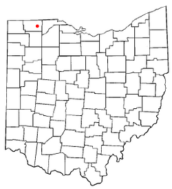 Location of Delta, Ohio