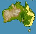 Topography of australia great dividing range