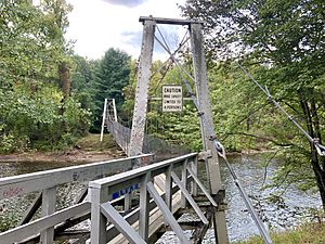 The Wilmot Swinging Bridge
