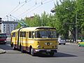 1964-built Pyongyang articulated trolleybus 903 in 2014.jpg