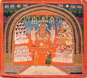 Adoration of the Jaina Tirthankara, Mahavira (6124596033)