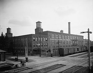 Cadillac Assembly Plant Amsterdam Street historic - Detroit Michigan