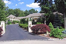 In the HBO show The Sopranos, the Soprano family resided in this North Caldwell house.