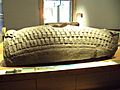 Cast of hogback stone, Kelvingrove Museum, Glasgow - DSC06243