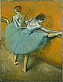 Edgar Degas - Dancers at the Barre - Google Art Project