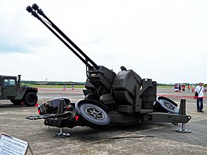 Oerlikon GDF-006 35mm Twin Cannon at Chiayi AFB 20120811a