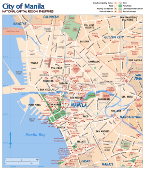 Ph map manila