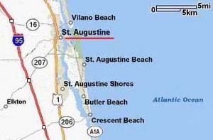 St. Augustine Major Roadways