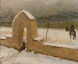 Akseli Gallen-Kallela - Taos (Gate, 1925)