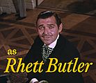 Clark Gable as Rhett Butler in Gone With the Wind trailer