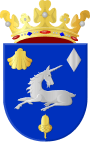 Coat of arms of Menaldumadeel