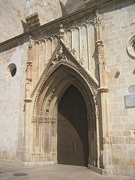 Colegiata de Gandia - Porta de Santa Maria