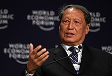 Flickr - World Economic Forum - Cheng Siwei - Annual Meeting of the New Champions Tianjin 2008.jpg