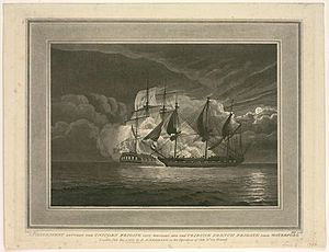 HMS Unicorn and Tribune