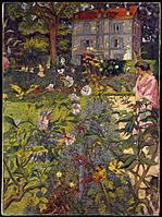 Jardin de Vaucresson-Édouard Vuillard
