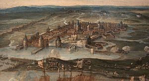 La Rochelle during the 1628 siege