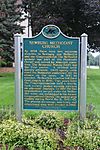 Newburgh Methodist Church historical marker Livonia Michigan.JPG