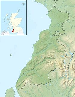 Loch Doon is located in South Ayrshire