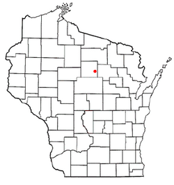 Location of Schley, Wisconsin