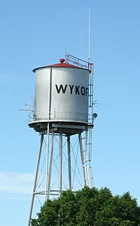 Wykoff water tower