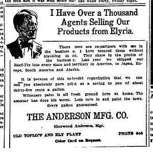 Anderson Manufacturing Company Advertisement