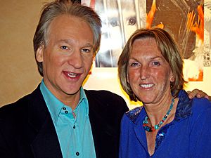 Bill Maher and Ingrid Newkirk by David Shankbone