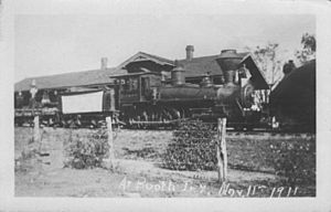 Booth TX Locomotive 1911