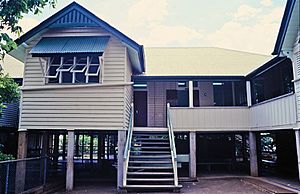 Central State School, from S to eastern end of southern elevation (2001)