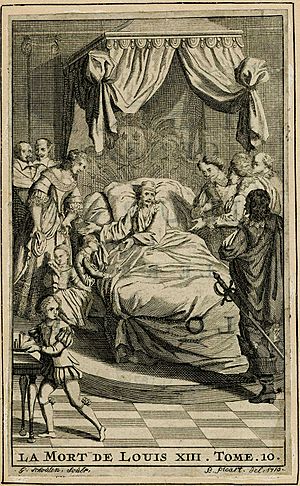 Death of Louis XIII Le Vassor