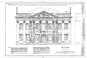 First Bank of the United States, 120 South Third Street, Philadelphia, Philadelphia County, PA HABS PA,51-PHILA,235- (sheet 1 of 1)