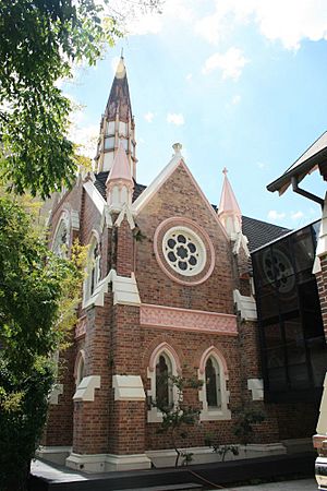 Fortitude Valley Methodist Church, Gregory Place & Gregory Hall (2009).jpg