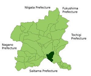 Isesaki in Gunma Prefecture