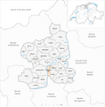 Karte Gemeinde Schinznach-Bad 2010