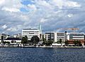 Kristiansand set fra havnen