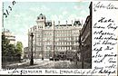 Langham Hotel London post card 1903