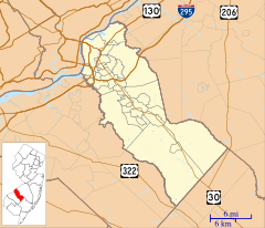 Erial, New Jersey is located in Camden County, New Jersey