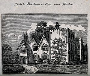 Otes Manor House in Harlow, where John Locke spent the last Wellcome V0018880