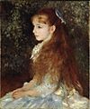 Pierre-Auguste Renoir, 1880, Portrait of Mademoiselle Irène Cahen d'Anvers, Sammlung E.G. Bührle