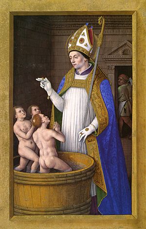 Saint Nicolas Heures d'Anne de Bretagne