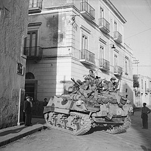 The British Army in Italy 1943 NA7347