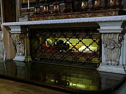 Tomb of Innocentius XI in the Chapel of St. Sebastian of Saint Peter's Basilica